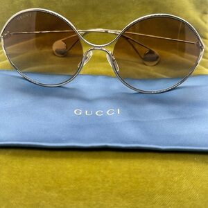 Gucci Women's Gold Frame Sunglasses